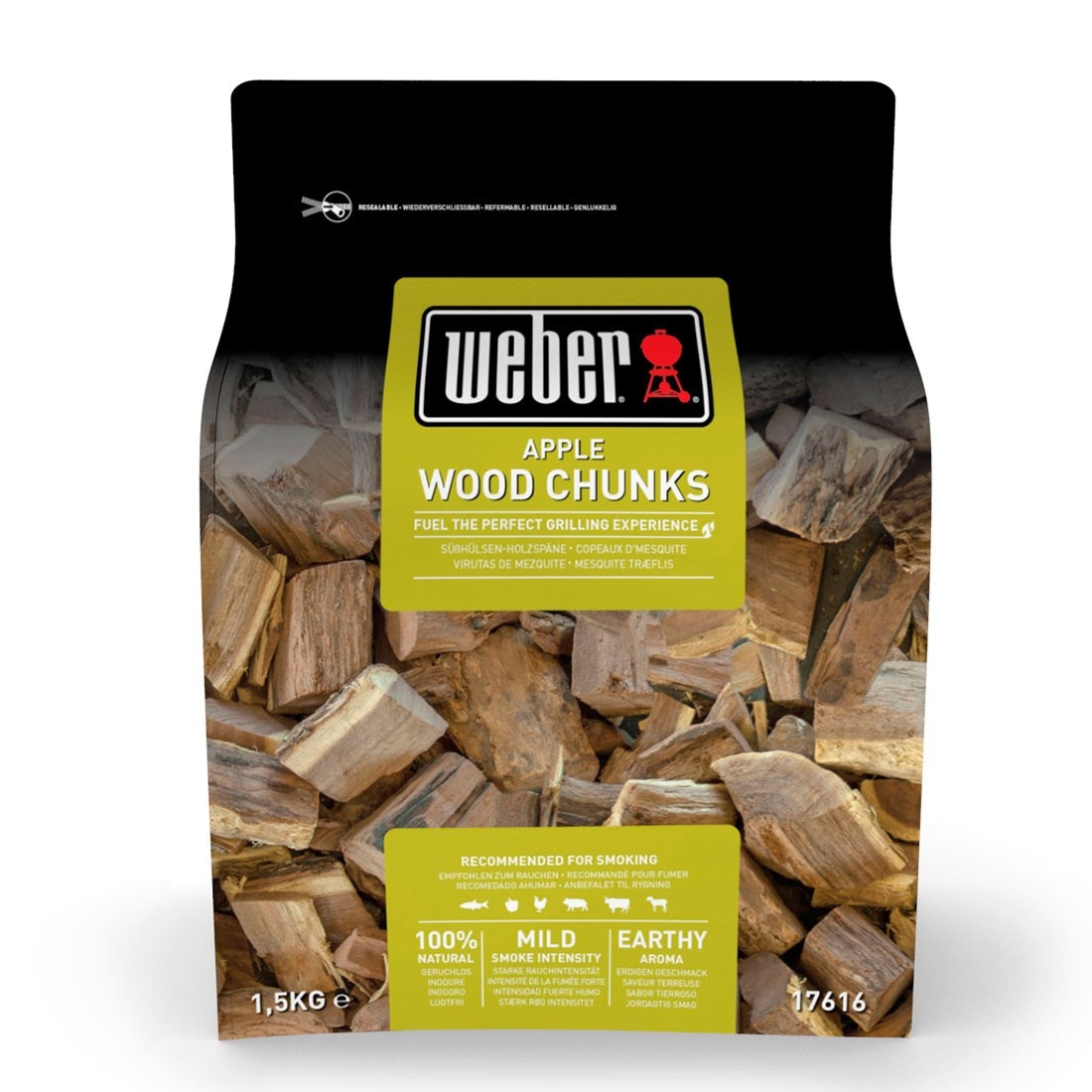 Preisvergleich Produktbild Weber Wood Chunks Apfelholz