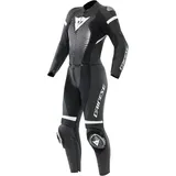 Dainese Fulminea Damen 2-Teiler Motorrad Lederkombi, schwarz-weiss, Größe 47