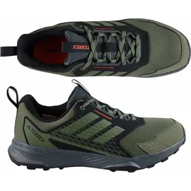 adidas Terrex Tracefinder 2 Herren, Outdoor Wander Spazieren JI4285 - Schwarz/Grün - 45 1/3