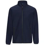 TRIGEMA Softshelljacke "TRIGEMA Softshelljacke RV unisex", Damen, Gr. 4XL, blau (navy), Stoff, 88% Polyamid, 12% Elastan, lang, Jacken Softshelljacke