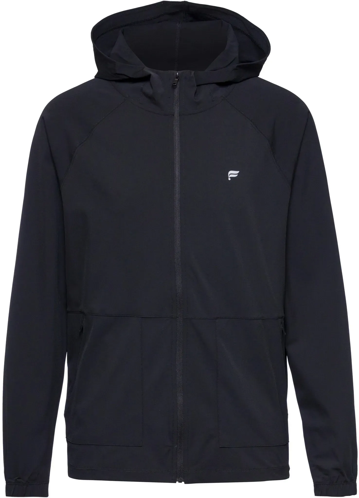 Fabletics Funktionsjacke Herren in black, Größe M - schwarz
