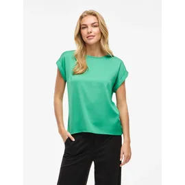 VILA Viellette S/S Satin Top grün XS (34)
