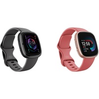 Fitbit Sense 2 by / Versa 4 by Google – Smartwatch Damen/Herren