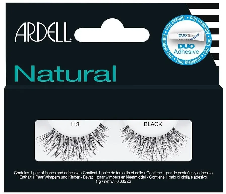 Ardell Natural Wispies 113 Künstliche Wimpern   Black