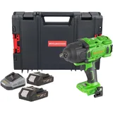 PROCRAFT PWA80bb inkl. 2 x 2,0 Ah + RHINO Toolcase