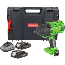 PROCRAFT PWA80bb inkl. 2 x 2,0 Ah + RHINO Toolcase