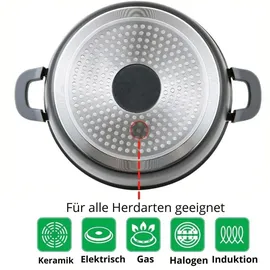 Cheffinger Kochtopf 32 cm rund