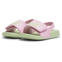 Puma Unisex Kinder Popcat 20 Backstrap Ac Inf Slide-Sandalen, Pink Lilac Pure Green, 23 EU