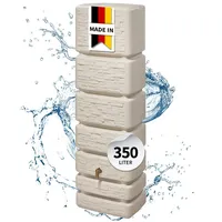4rain Slim Stone Decor Wandtank 350 l sandbeige