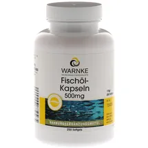 Warnke Vitalstoffe GmbH Fischöl Kapseln 500 mg