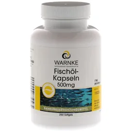 Warnke Vitalstoffe GmbH Fischöl Kapseln 500 mg