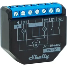 Shelly Plus 2PM - Smart Relais max. 16A BT Messfunktion