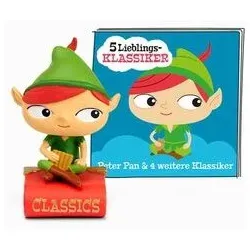 tonies® 01-0177 5 Lieblings-Klassiker - Peter Pan und 4 weitere Klassiker