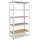 shelfplaza Schwerlastregal Stahl 155x90x40 cm weiß 5 Böden 175 kg Traglast pro Boden