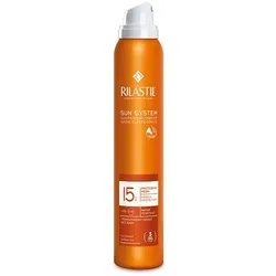 Körper-Sonnenschutzspray Rilastil Sun System Durchsichtig Spf 50+ (200 ml)