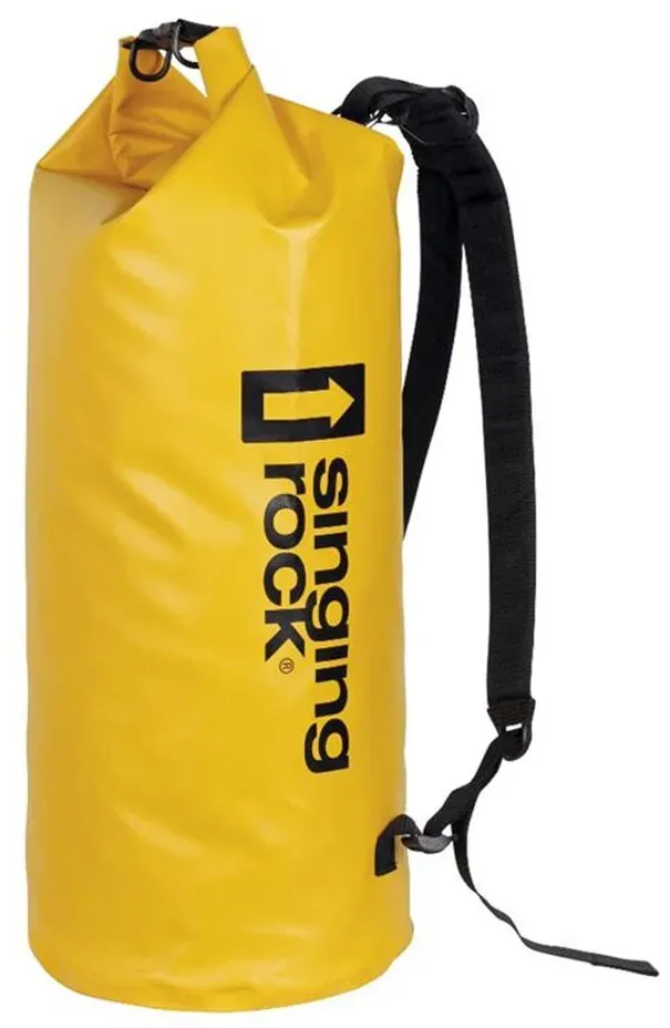 Wasserdichter Packsack Singing Rock Dry Bag 40l  gelb