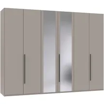 WIMEX Drehtürenschrank London 270 x 208 x 58 cm Grau