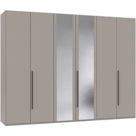 WIMEX Drehtürenschrank London 270 x 208 x 58 cm Grau