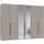 WIMEX Drehtürenschrank London 270 x 208 x 58 cm Grau