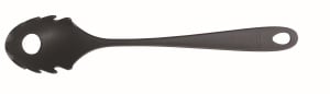 Fiskars Essential Pastalöffel, 39 cm, Praktischer Spaghettilöffel mit praktischer Aufhängeöse, 1 Pastalöffel