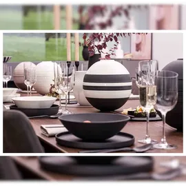 Villeroy & Boch Iconic La Boule Tafelservice 7-tlg. weiß-schwarz