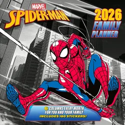 SPIDER-MAN Family Planner - Kalender 2026