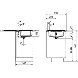 Franke Hydros HDX 284