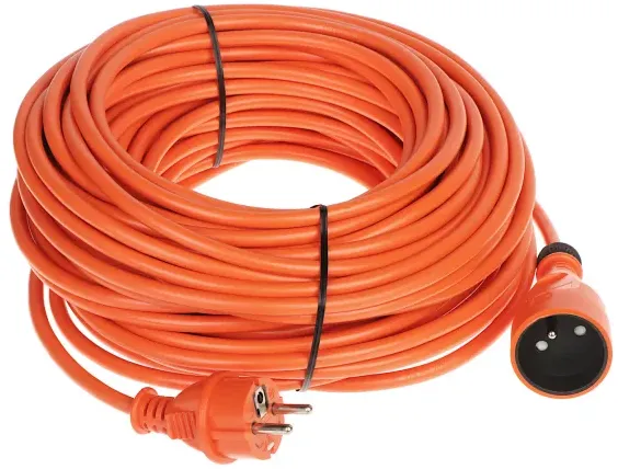 Verlängerungskabel mit Stecker und Schuko-Steckdose für den Außenbereich, 16 A, 20 m