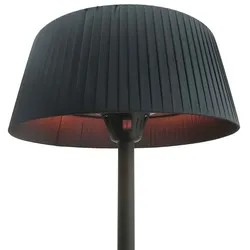 Sirmione Terrassenheizer 2100W Schwarz. Ideal für Restaurants und Hotels.