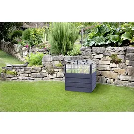 GARANTIA Hochbeet Ergo Quadro L TurboPlus Stone