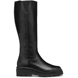 GEOX D Felleny BIKER/AMPHIBIANS BOOTS Black 40_EU
