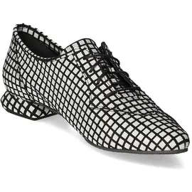 SIMEN Schnürschuhe Damen, schwarz, 38