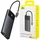 Baseus Metal Gleam Series II 10-in-1 USB-Hub Kosmisches Schwarz (USB-C zu 1x HDMI4K@120Hz + 1x HDMI4K@60Hz + 1x USB-A (10Gbps) + 1x USB-C (10Gbps) + 2x USB-A (480Mbps) + 1x RJ45 + 1x SD/TF + 1x USB-C (PD))