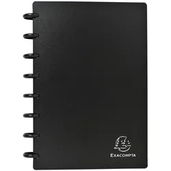 Exacompta Visitenkartenbuch mit Ringen aus PP 800μ für 120 Karten