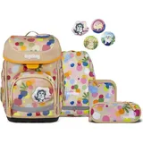 ergobag cubo 5-tlg. 2025 Flower PowBär Katze