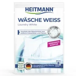 HEITMANN Wäsche Weiß, pulver 10332330000 , 1 Beutel = 50 g