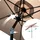 OEM Faltbarer Gartenschirm Ø 300 cm Beige