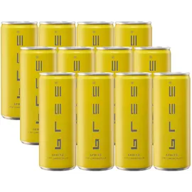 BREE Spritz Limoncello | erfrischender Aperitif mit fruchtig frischer Zitrusnote |12 x 0,25l