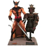 Diamond Select Wolverine Actionfigur 18 cm Braun/Weiß