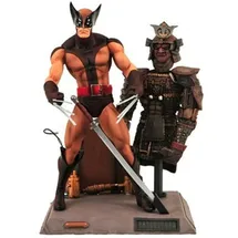 Diamond Select Wolverine Actionfigur 18 cm Braun/Weiß