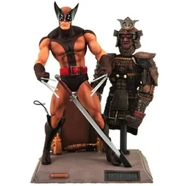 Diamond Select Wolverine Actionfigur 18 cm Braun/Weiß