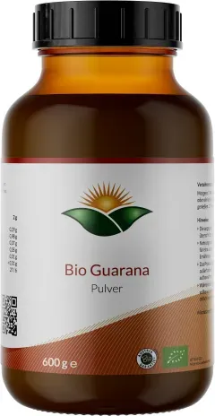 Bio Guarana Pulver, 600 g