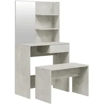 vidaXL Schminktisch, Leire (74.50 x 40 x 141 cm