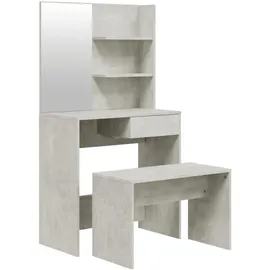 vidaXL Schminktisch, Leire (74.50 x 40 x 141 cm