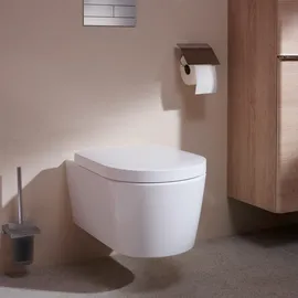 Hansgrohe EluPura S Wand-WC mit WC-Sitz Weiß HygieneEffect