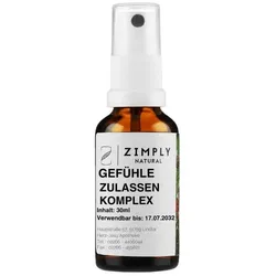 ZIMPLY NATURAL Gefühle zulassen Komplex 30 ml