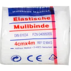 Mullbinden 4mx4cm elastisch