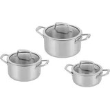 Ninja EverClad Topf-Set 3-tlg. Kochtopf Ø 16 cm + Kochtopf Ø 18 cm + Kochtopf Ø 20 cm