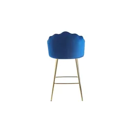 SalesFever Arielle Barhocker 52 x 100 cm Dunkelblau