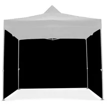 OEM Seitenwände für Pavillon 3x3 m 4 Stück Schwarz